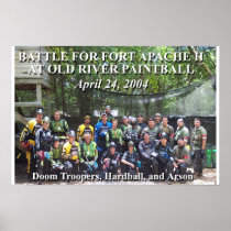 Battle For Fort Apache II Print