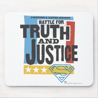Battle for Truth & Justice mousepads
