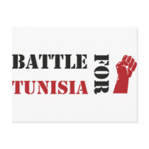 Battle for Tunisia Postcard