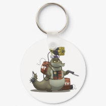 Battle Gator Keychain by stlewis75 Battle Gator Keychain