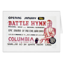 Battle Hymn Drama 1936 WPA cards by lc_wpa Battle Hymn Drama 1936 WPA cards