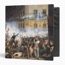 Battle in the rue de Rohan, 28th July 1830, 1831 3 Ring Binder