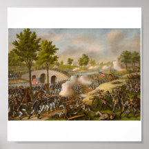 Battle of Antietam--Army of the Potomac Poster