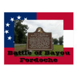 Battle of Bayou Fordoche Postcard