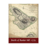 Battle of Bunker Hill -1775 Post Card