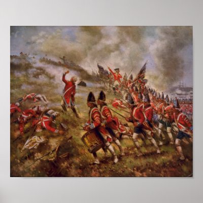 Battle of Bunker Hill Poster by Dividenda