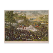 Battle of Chickamauga, published circa 1890 Postcard