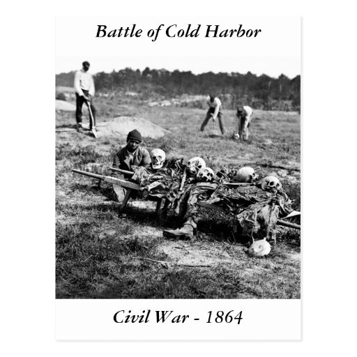 Battle Of Cold Harbor 1864 Postcard Zazzle 7328