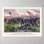 Battle of Corinth by  1862 Poster