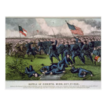 Battle of Corinth Postcard