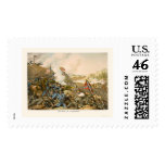 Battle of Franklin by Kurz and Allison 1864 Postage Stamp