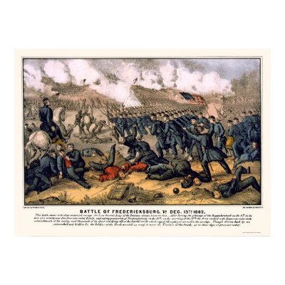 Battle of Fredericksburg by Currier and Ives 1862 Poster by lc_civilwar