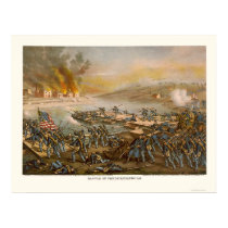 Battle of Fredericksburg by Kurz and Allison 1862 posters