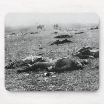 Battle of Gettysburg ~ Harvest of Death July 1863 Mousepad