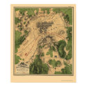 Battle of Gettysburg, PA Panoramic Map - 1863 posters