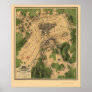 Battle of Gettysburg, PA Panoramic Map - 1863 Print