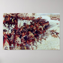 Battle of Guilford Court House Print
