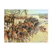 Battle of Guilford Courthouse by Charles McBarron Postcards