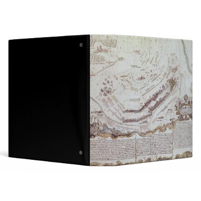 Battle of Kolin in Bohemia, 18th August 1757 3 Ring Binder by bridgemanart