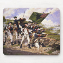Battle of Long Island by Domenick D'Andrea Mouse Pad