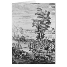 Battle of Malplaquet Greeting Card