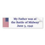 Battle of Midway - 1942 Bumper Stickers