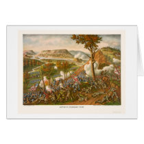 Battle of Missionary Ridge by Kurz & Allison 1863 cards