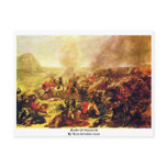 Battle Of Nazareth By Gros Antoine-Jean Postcard
