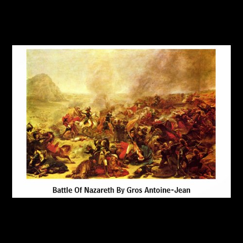 Battle Of Nazareth By Gros Antoine-Jean Poster