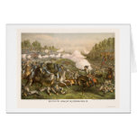 Battle of Opequan by Kurz and Allison 1864 cards