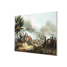 Battle of Salamanca,etched by J. Clarke Canvas Prints