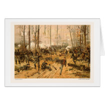 Battle of Shiloh by Thure de Thulstrup 1888 cards