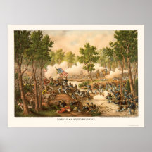 Battle of Spottsylvania by Kurz and Allison 1864 Posters