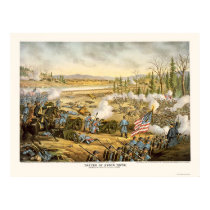 Battle of Stone River by Kurz and Allison 1891 posters