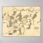 Battle of Stones River - Civil War Panoramic Print