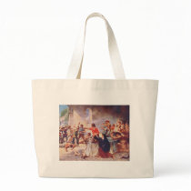Battle of the Alamo by Percy Moran Bags