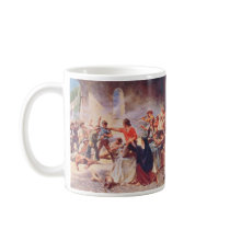Battle of the Alamo by Percy Moran Coffee Mug