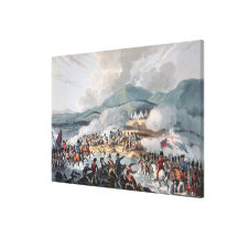 Battle of the Bidassoa Stretched Canvas Print