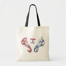 Battle of the Birds Tote Bag