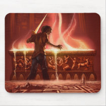 Batalha do labirinto Mousepad by roccoart Batalha do labirinto Mousepad
