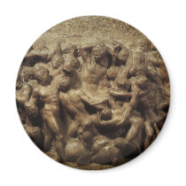 Battle of the Lapiths and Centaurs by Michelangelo Magnet