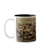 Battle of the Lapiths and Centaurs by Michelangelo Coffee Mugs