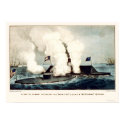Battle of the Monitor and Merrimac 1862 posters