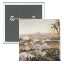 Battle of the Pyramids, 21st July 1798, 1806 Pinback Button
