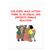 battle of the sexes postcards