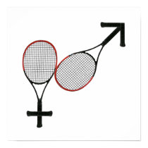Battle of the Sexes Tennis Poster