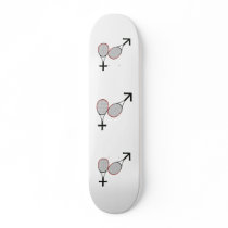 Battle of the Sexes Tennis Skateboard Decks