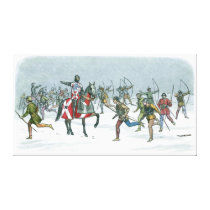 Battle of Towton 1461 Stretched Canvas Print