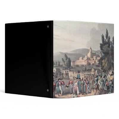 Battle of Vittoria,Bringing in the Prisoners Binder by bridgemanart