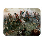 Battle of Waterloo, 18th June 1815, 1898 (colour l Magnet